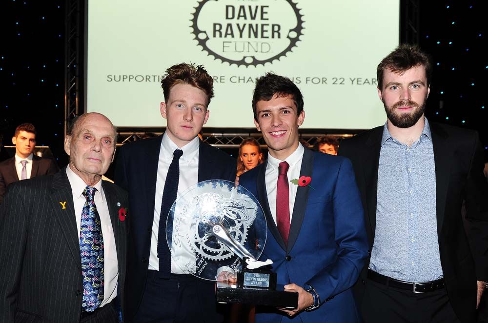 Tao Geoghegan Hart and James Shaw shared the Dave Rayner award for 2016