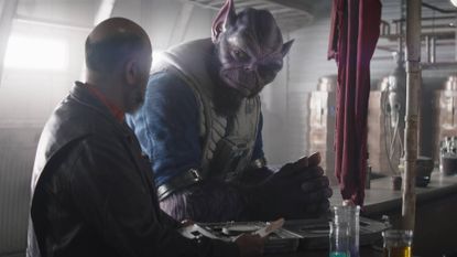 Carson Teva and Zeb in The Mandalorian season 3