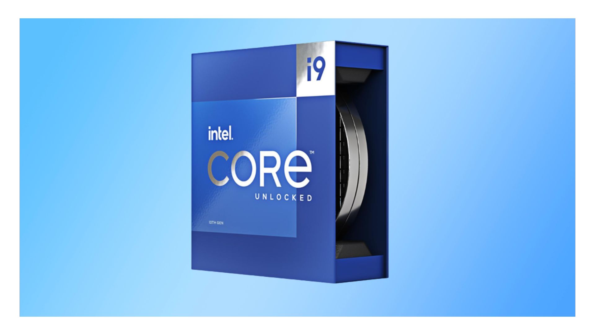 Foto de una carcasa de CPU Intel Raptor Lake de 13.ª generación