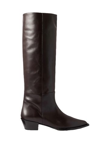 Arla Leather Knee Boots