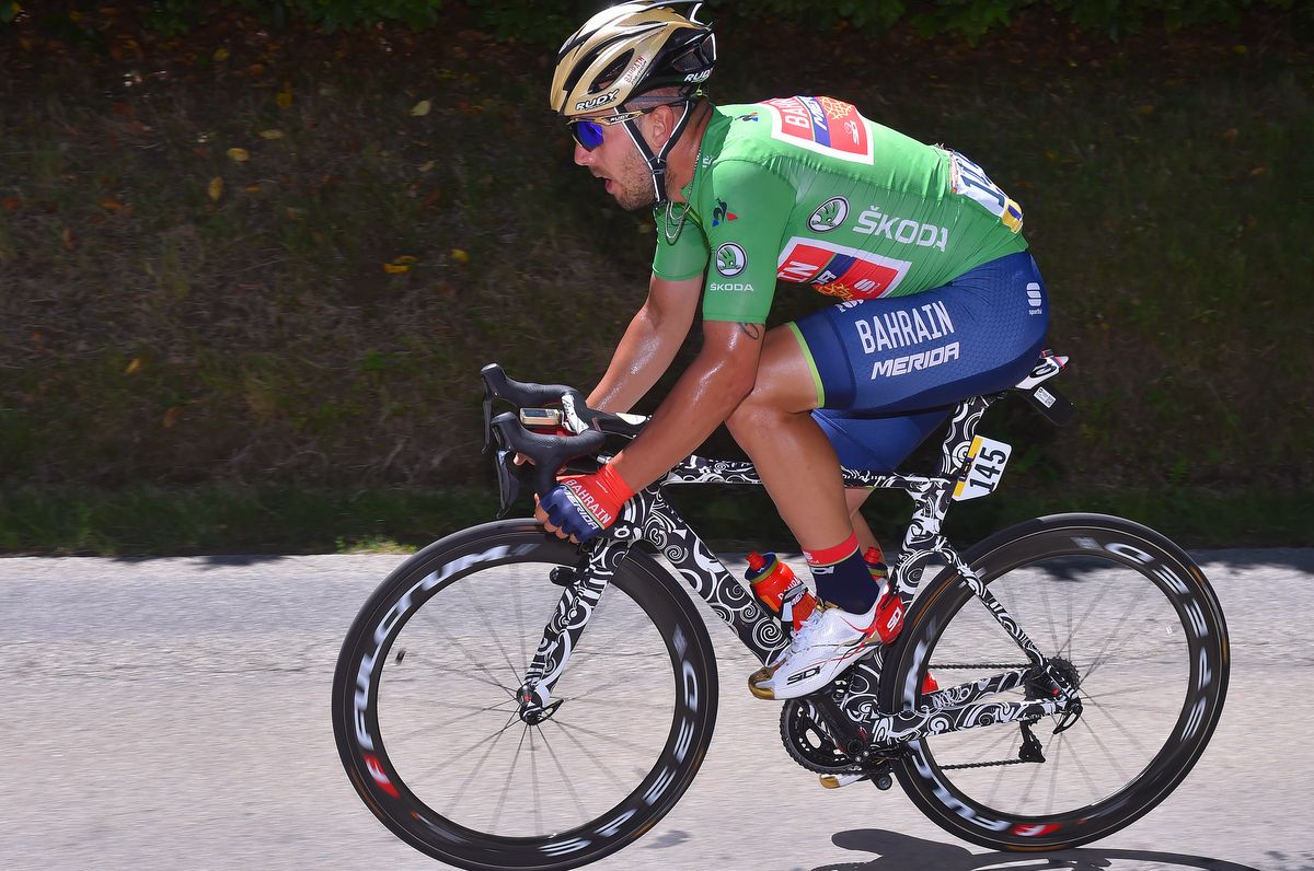 Sonny Colbrelli had just the one day in the green jersey