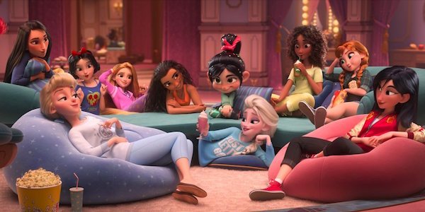 The Disney Princesses in Ralph Breaks The Internet