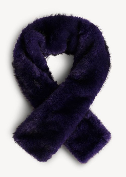Inez Faux Fur Shawl