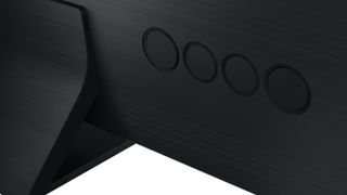 Close-up of the Samsung Q950TS's speakers
