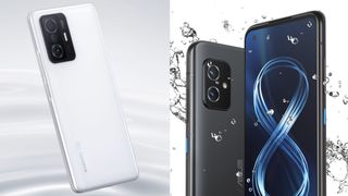 Asus 8Z vs Xiaomi 11T Pro design
