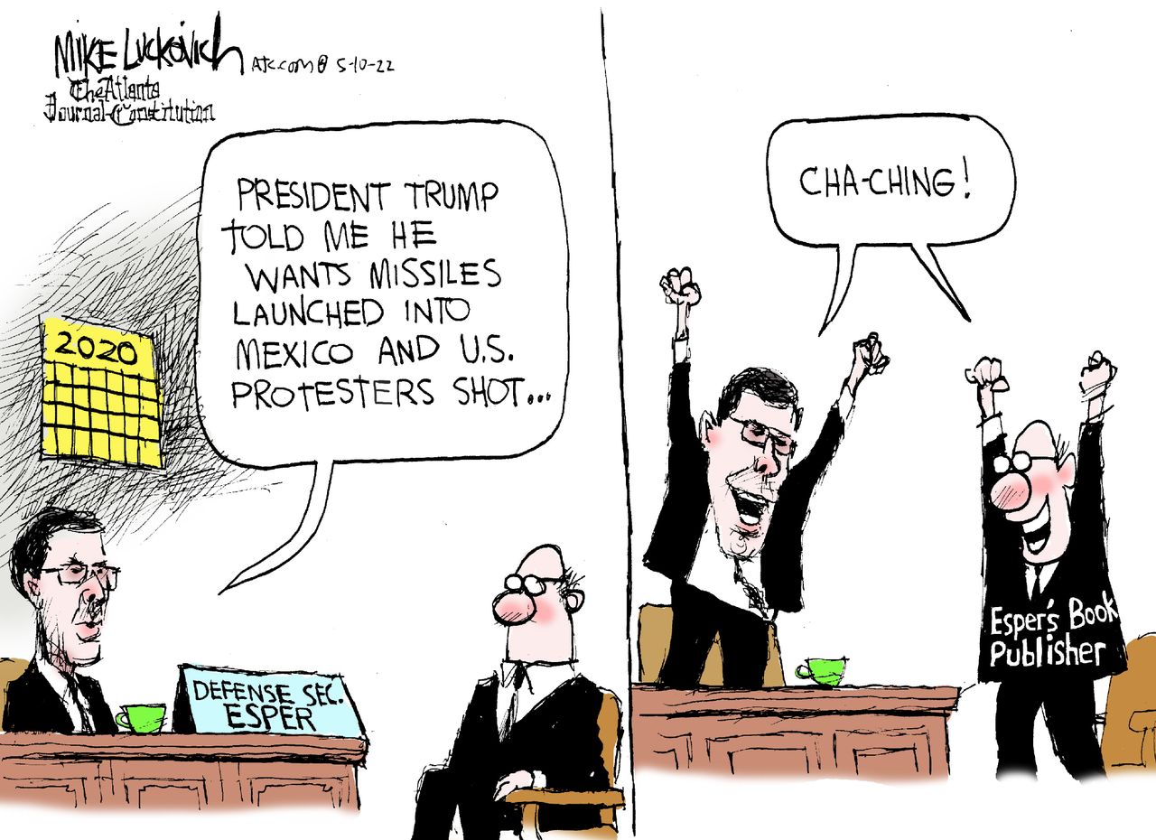 Political Cartoon.