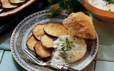 Tzatziki with aubergines