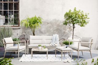 outdoor sofa ideas: Scandi style lounge set
