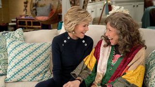 Jane Fonda and Lily Tomlin in Grace and Frankie season 7