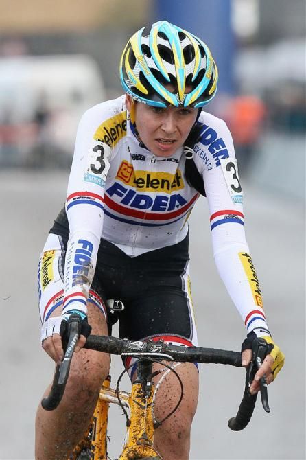 British champion Nikki Harris (Young Telenet-Fidea) placed 3rd at Druivencross