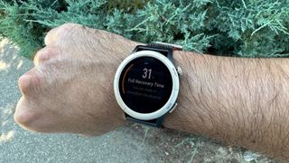 31 hours of recommended recovery time on the Amazfit Cheetah Pro