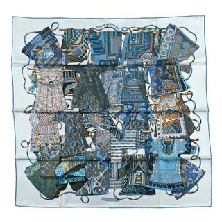 Hermes Silk Torana Scarf 90