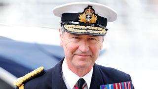Vice Admiral Sir Timothy Laurence attends a Service of Thanksgiving for Admiral The Lord Boyce