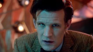Matt Smith looking annoyed. 