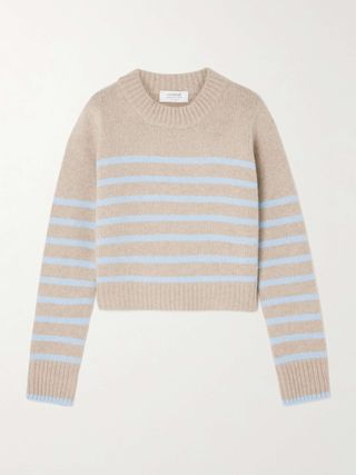 Mini Marin Striped Wool and Cashmere-Blend Sweater