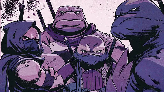 Arte de Las Tortugas Ninja: El último Ronin II - Re-Evolución #1