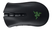 Razer DeathAdder V2 gaming mouse shown top-down on white background