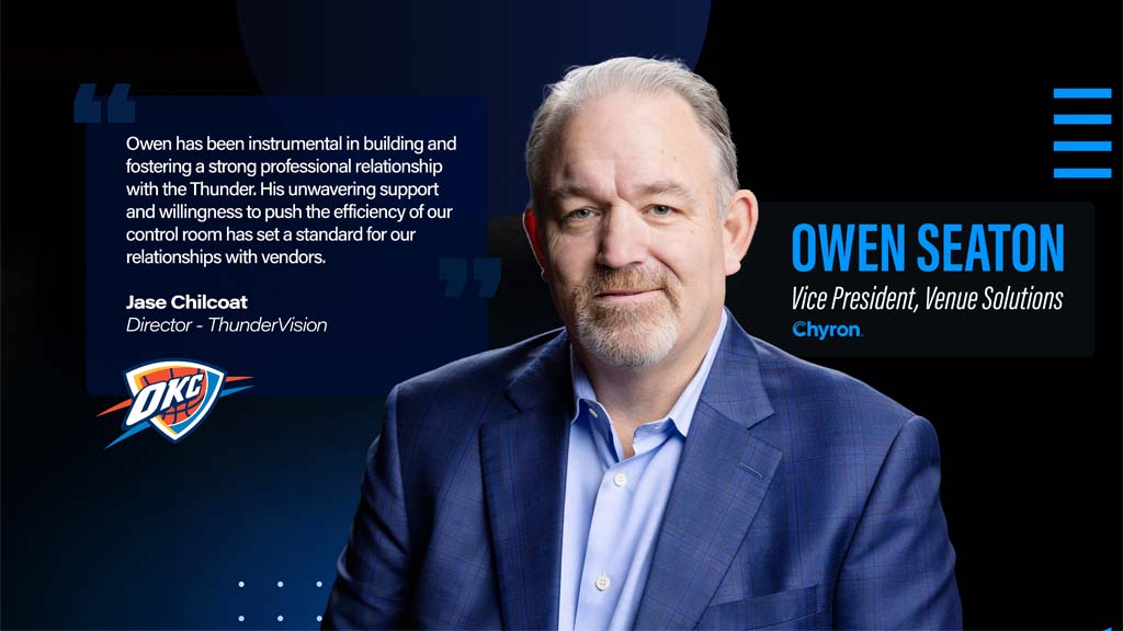 Owen Seaton of Chyron