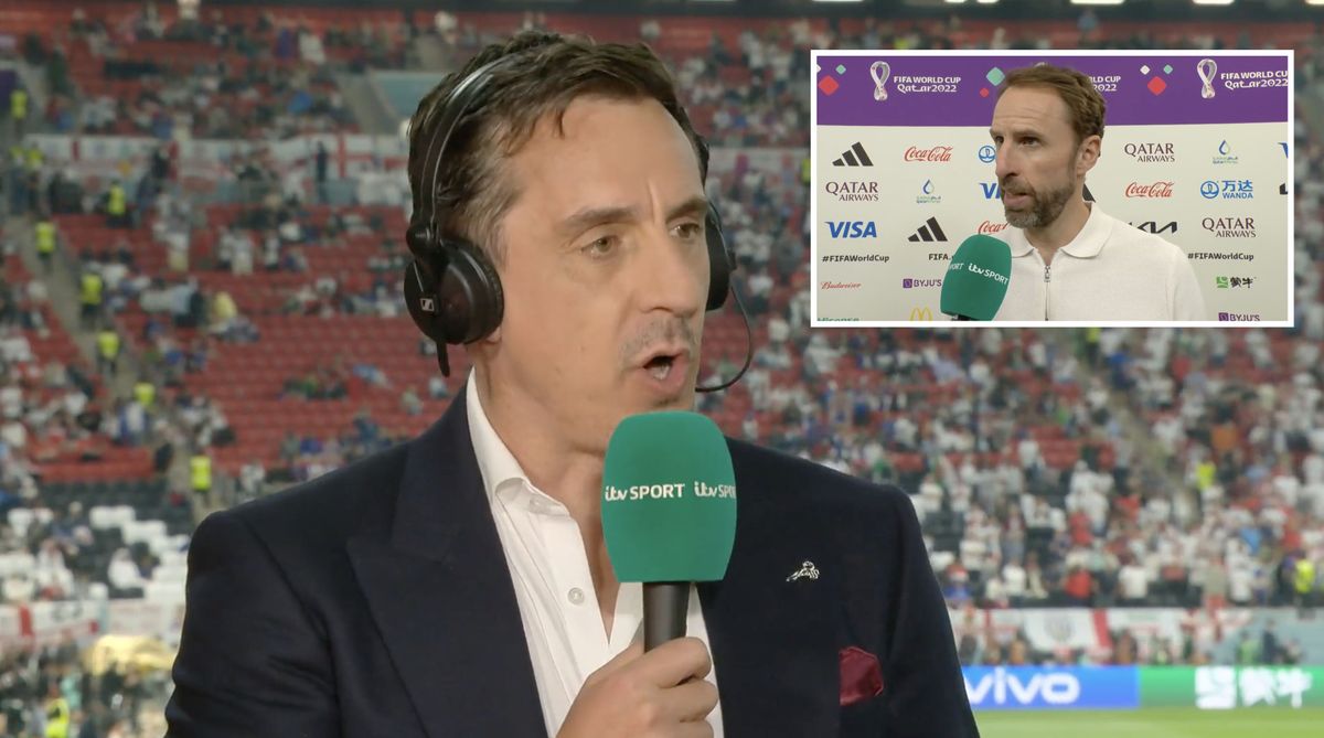 Gary Neville, Gareth Southgate