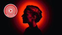 Agnes Obel The Curse album cover with WHF Now Playing roundel