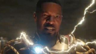 Jamie Foxx in the trailer for Spider-Man: No Way Home.