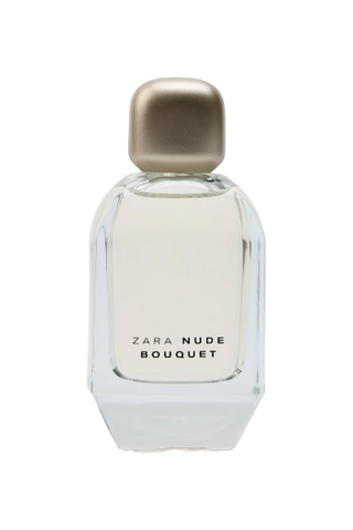 Zara Nude Bouquet Eau de Parfum bottle on white background