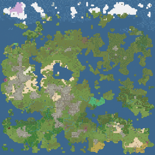 A new, graphical Dwarf Fortress map.