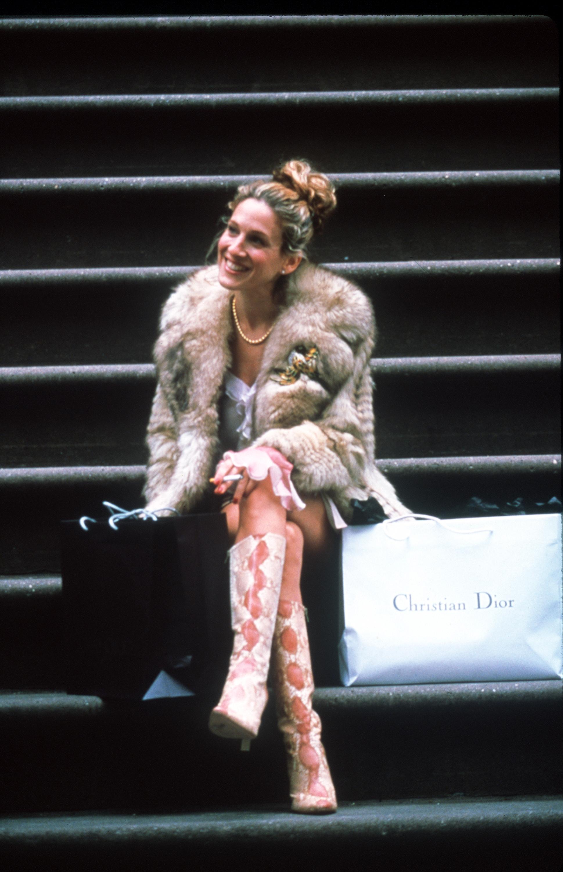sarah jessica parker as carrie bradshaw in sex and the city