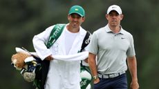 Harry Diamond and Rory McIlroy at The Masters