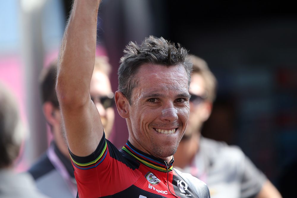 Philippe Gilbert collected his second win during stage 18.