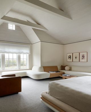 bedroom cantilevered furniture sofa