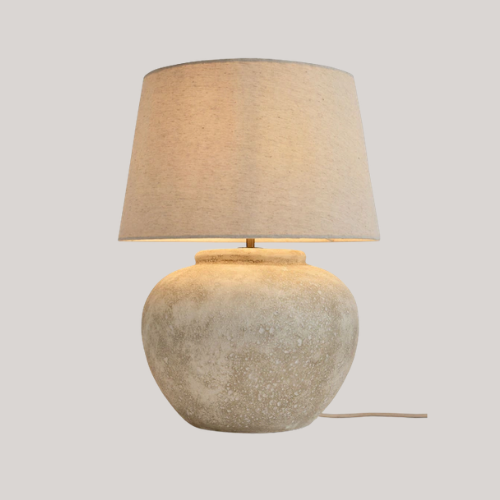 Next, Ivory Newton Large Table Lamp