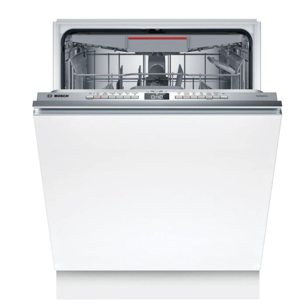 Bosch Series 6 SMV6ZCX10G Wifi Connected Fully Integrated Full Size Dishwasher small product cut out on white background