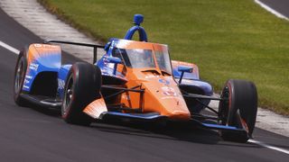 Scott Dixon (9) Chip Ganassi Racing Honda wins the pole for the NTT Indy 500 live stream