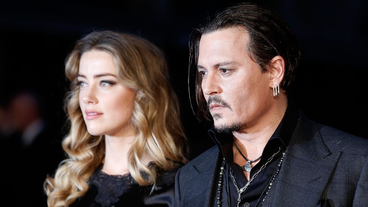 Amber Heard and Johnny Depp