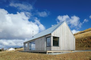A timber frame cabin on the Isle of Skye, built for just £125,000