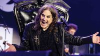 Ozzy Osbourne performing at the Back To The Beginning show in July 2025