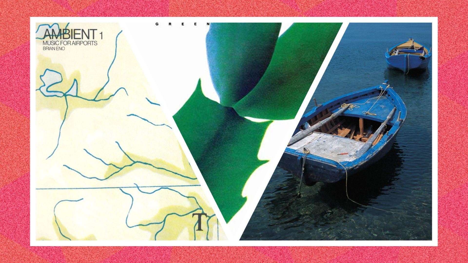 A selection of ambient album covers