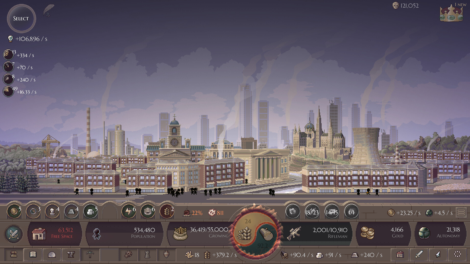 This strategy city builder clicker may be small, but it's eating up massive chunks of my time
