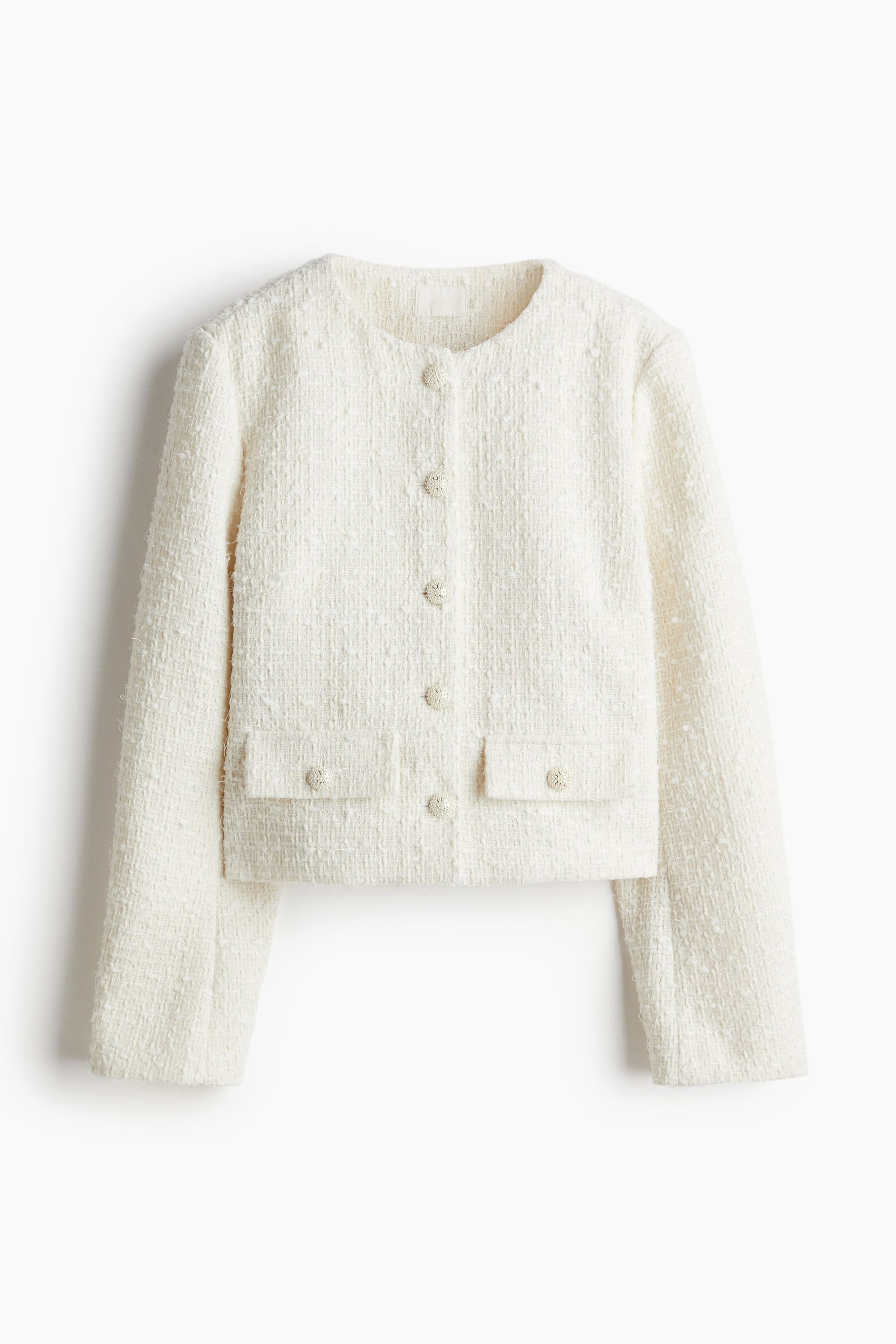 Bouclé Jacket - Black