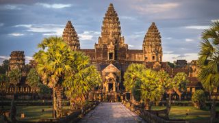 Angkor Wat temple complex in Siem Reap, one of the best cheap places to travel