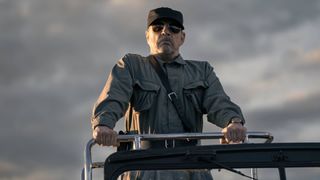 Mark Hamill as the Major in The Long Walk