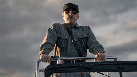 Mark Hamill as the Major in The Long Walk