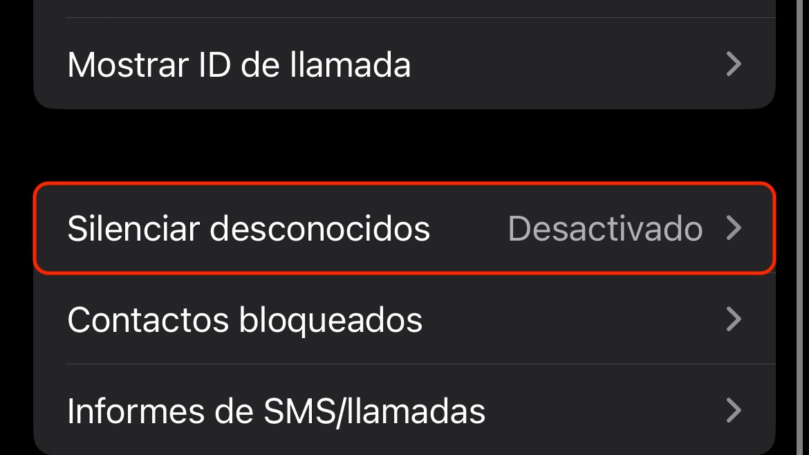 Cómo bloquear llamadas en iPhone