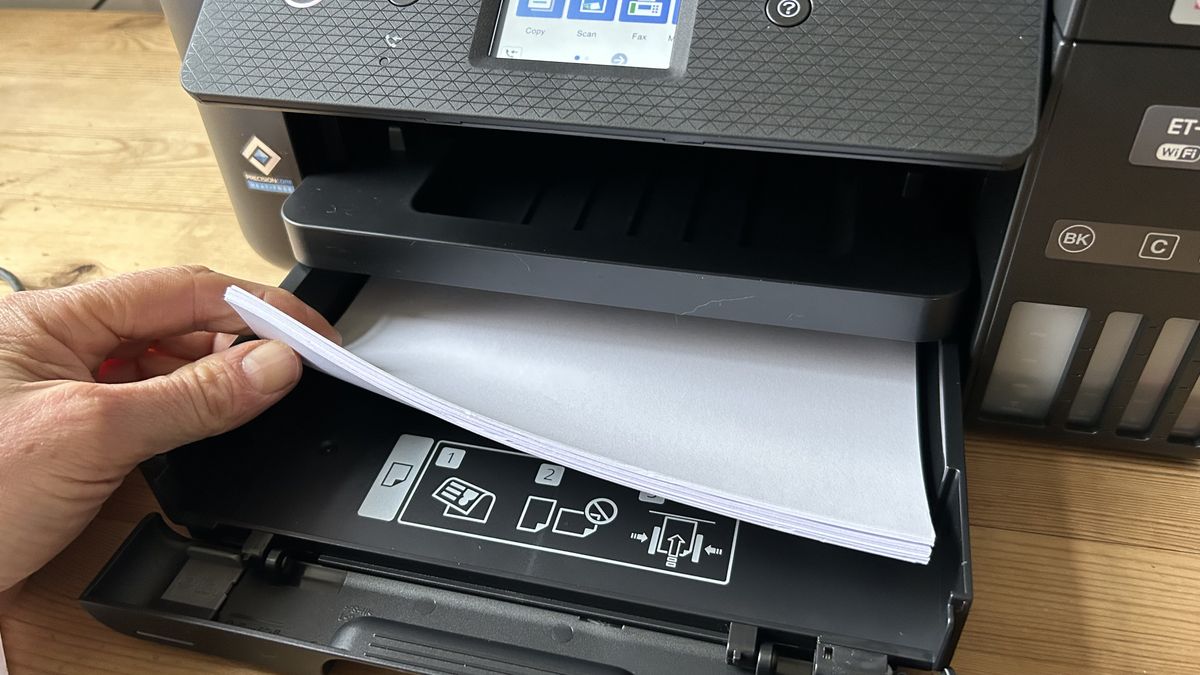 Epson EcoTank ET-4850 during our tests