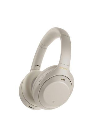 Sony WH-1000XM4 headphones on a white background