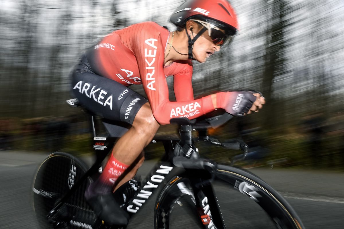 Paris Nice 2020 - 78th Edition - 4th stage Saint Amand Montrond - Saint Amand Montrond 15,1 km - 11/03/2020 - Winner Anacona (COL - Team Arkea Samsic) - photo Nico Vereecken/PN/BettiniPhotoÂ©2020 