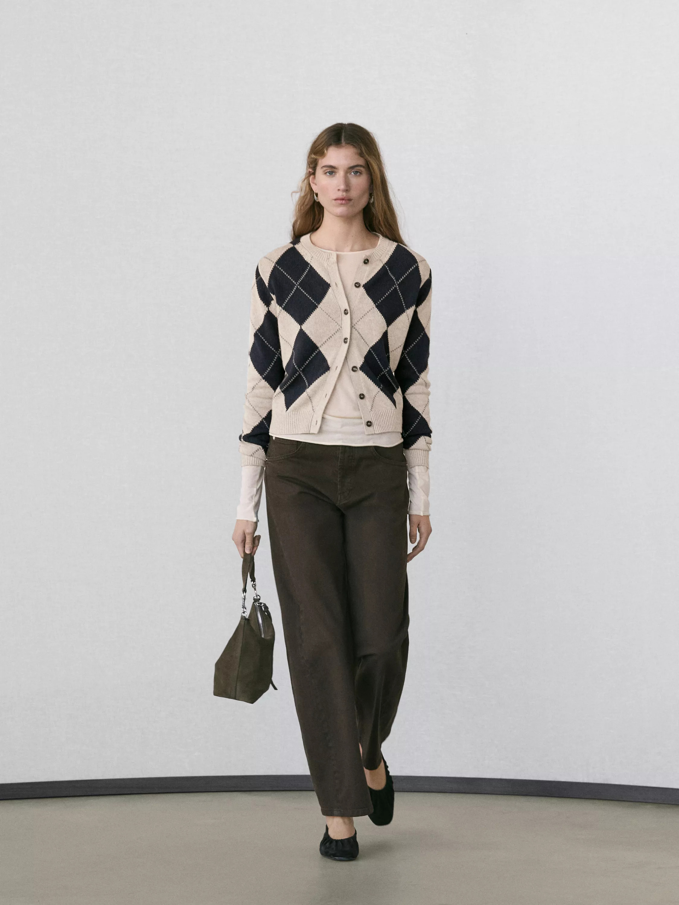 Massimo Dutti khaki jeans