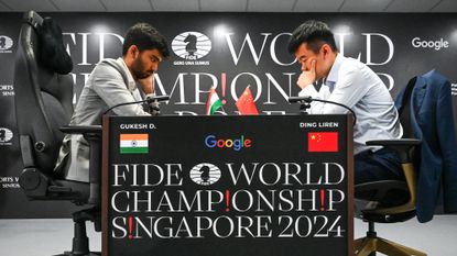 India's Gukesh Dommaraju and China's Ding Liren play for chess world title