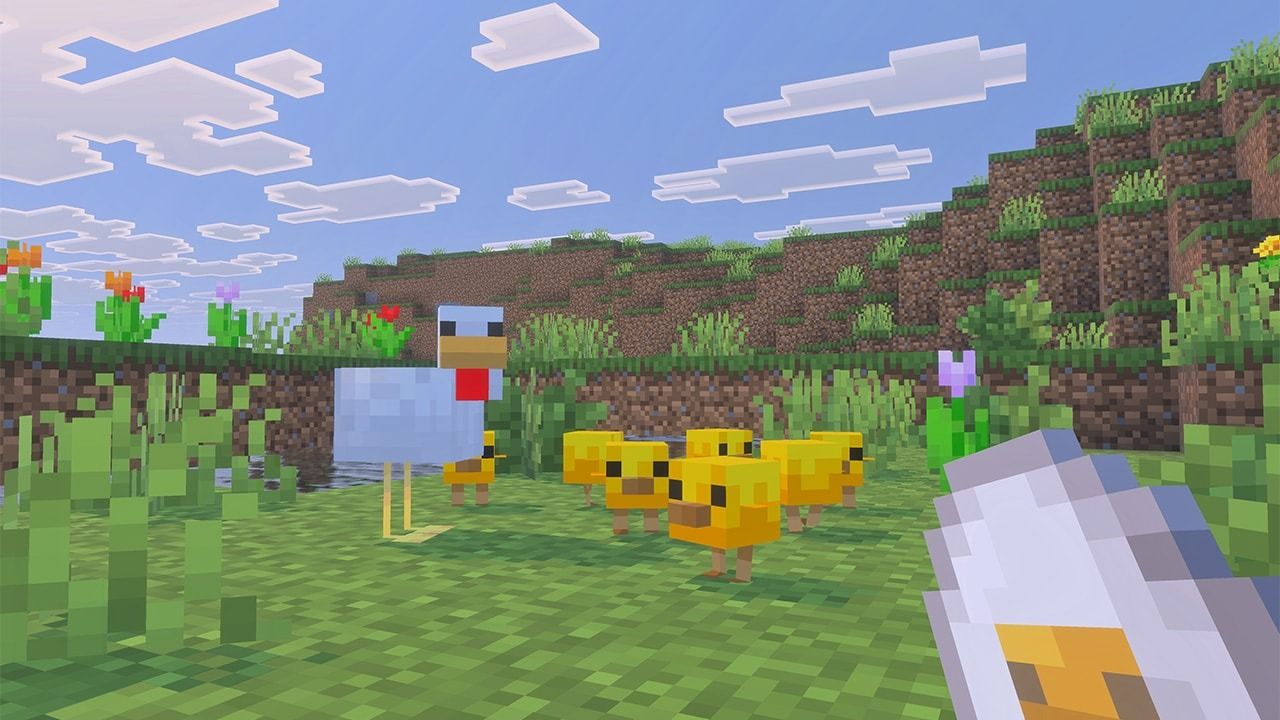 Screenshot of Minecraft's Spring 2026 game drop.
